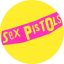 SEX PISTOLS: Logo (jelvény, 2,5 cm) 