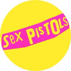 SEX PISTOLS: Logo (nagy jelvény, 3,7 cm)