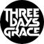 THREE DAYS GRACE: Logo (nagy jelvény, 3,7 cm)