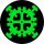 TYPE O NEGATIVE: Gear Logo (nagy jelvény, 3,7 cm)