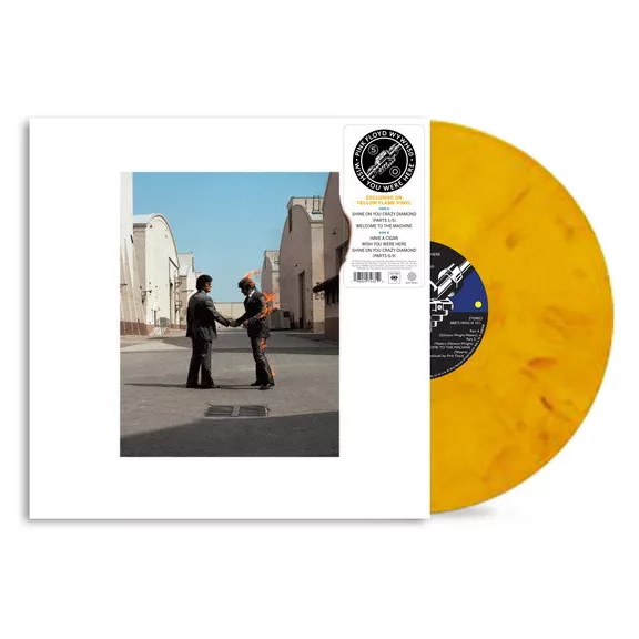 PINK FLOYD: Wish You Were Here 50th Anniversary (LP, yellow)