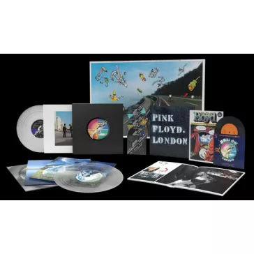   PINK FLOYD: Wish You Were Here 50th Anniversary (box, 4LP, 2CD, Blu-ray, 7" single)