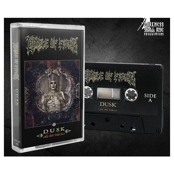 CRADLE OF FILTH: Dusk And Her Embrace (MC, műsoros kazetta) CRADLE OF FILTH: Dusk And Her Embrace (MC, műsoros kazetta)