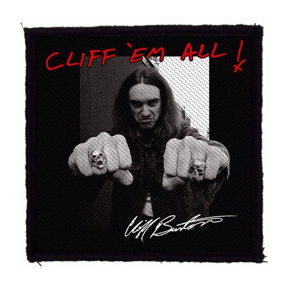 METALLICA: Cliff 'em All (9,5 cm x 9,5cm) (felvarró) METALLICA: Cliff 'em All (9,5 cm x 9,5cm) (felvarró)
