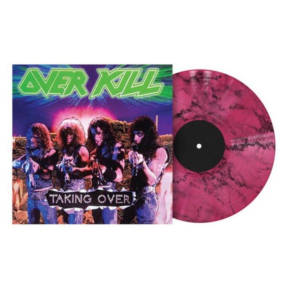 OVERKILL: Taking Over (LP, pink marbled) OVERKILL: Taking Over (LP, pink marbled)