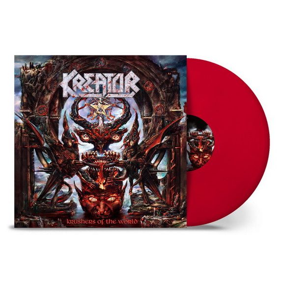 KREATOR: Krushers Of The World (LP, red) KREATOR: Krushers Of The World (LP, red)