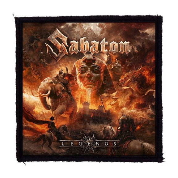 SABATON: Legends (9,5 cm x 9,5 cm) (felvarró) SABATON: Legends (9,5 cm x 9,5 cm) (felvarró)