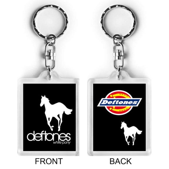 DEFTONES - White Pony (kulcstartó) DEFTONES - White Pony (kulcstartó)