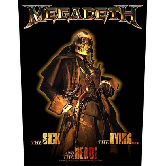 MEGADETH: The Sick, The Dying And The Dead (hátfelvarró) MEGADETH: The Sick, The Dying And The Dead (hátfelvarró)
