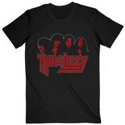 THIN LIZZY: Band Photo Logo (póló)