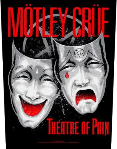 MÖTLEY CRÜE: Theatre Of Pain (hátfelvarró)