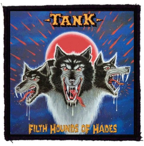 TANK: Filth Hounds (9,5 cm x 9,5 cm) (felvarró) 