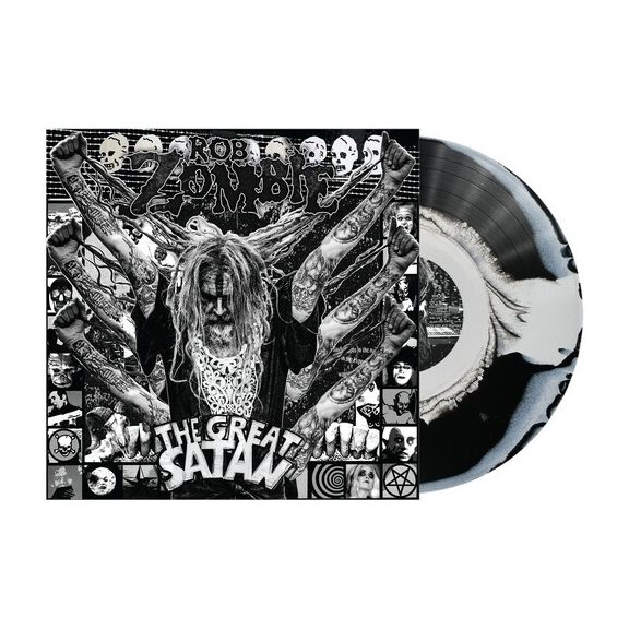 ROB ZOMBIE: The Great Satan (LP, black/white swirl) ROB ZOMBIE: The Great Satan (LP, black/white swirl)