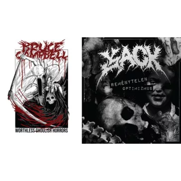   JACK/BRUCE CAMPBELL: Reménytelen optimizmus/Worthless Ghoulish Horrors(LP, split single)