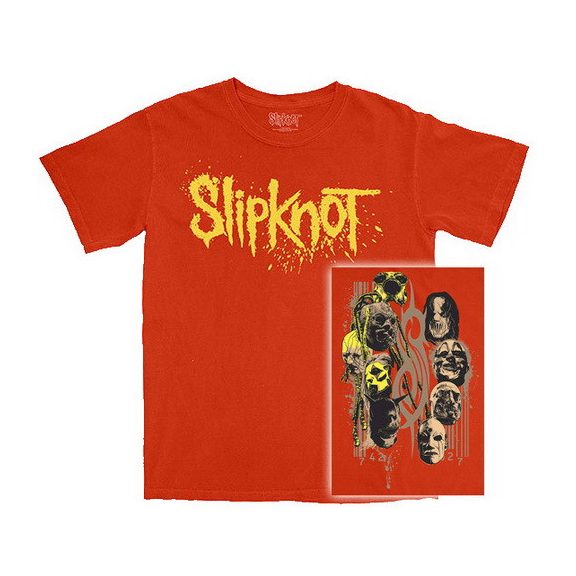 SLIPKNOT: Logo Splatter (orange) (póló) SLIPKNOT: Logo Splatter (orange) (póló)
