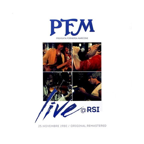 PFM: PFM Live @ RSI 1980 (CD+DVD) PFM: PFM Live @ RSI 1980 (CD+DVD)