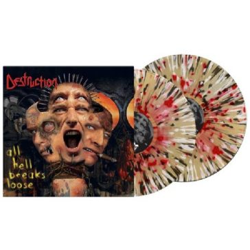 DESTRUCTION: All Hell Breaks Loose (2LP, splatter)