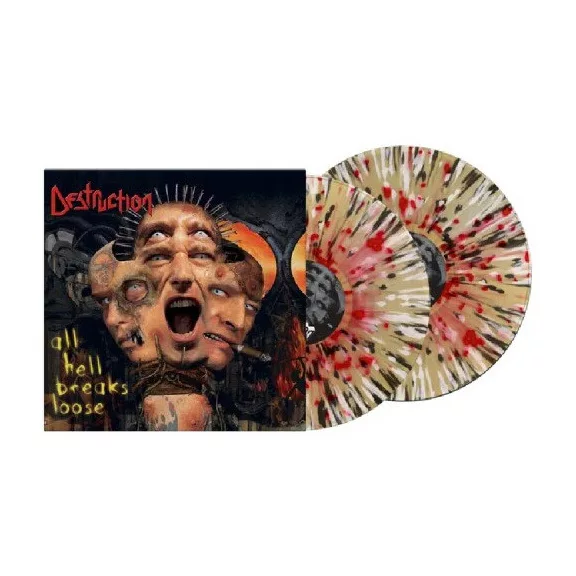 DESTRUCTION: All Hell Breaks Loose (2LP, splatter)