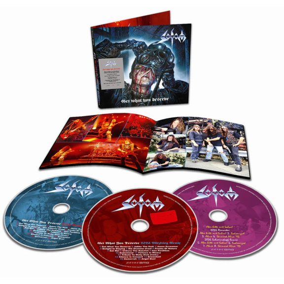 SODOM: Get What You Deserve (3CD) SODOM: Get What You Deserve (3CD)