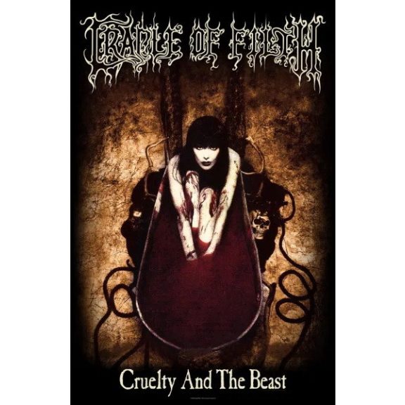 CRADLE OF FILTH: Cruelty And The Beast (zászló) CRADLE OF FILTH: Cruelty And The Beast (zászló)