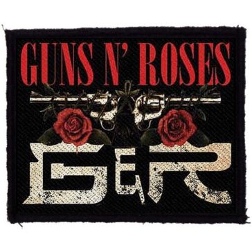   GUNS N' ROSES: Logo Chinese Democracy (9,5 cm x 8 cm) (felvarró)