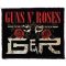GUNS N' ROSES: Logo Chinese Democracy (9,5 cm x 8 cm) (felvarró)