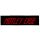 MÖTLEY CRÜE: Logo Superstip (22 cm x 5 cm) (felvarró)