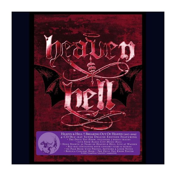 HEAVEN & HELL: Breaking Out Of Heaven 2007-2009 (4CD+Blu-ray) HEAVEN & HELL: Breaking Out Of Heaven 2007-2009 (4CD+Blu-ray)