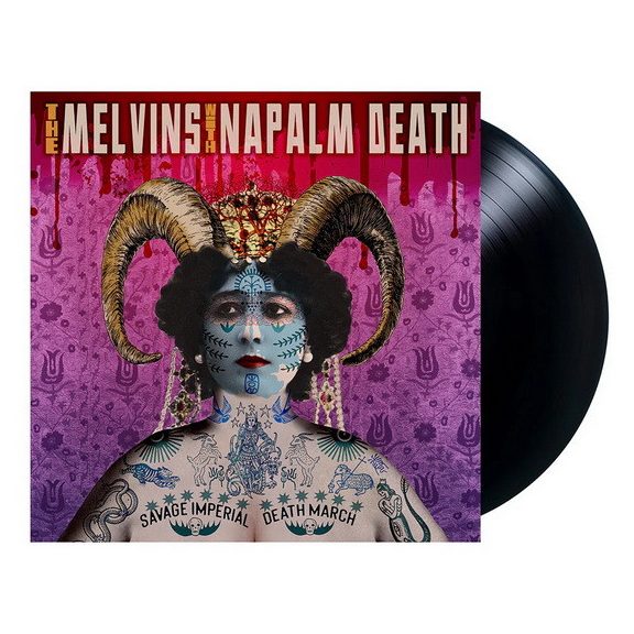 MELVINS & NAPALM DEATH: Savage Imperial Death March (LP) MELVINS & NAPALM DEATH: Savage Imperial Death March (LP)