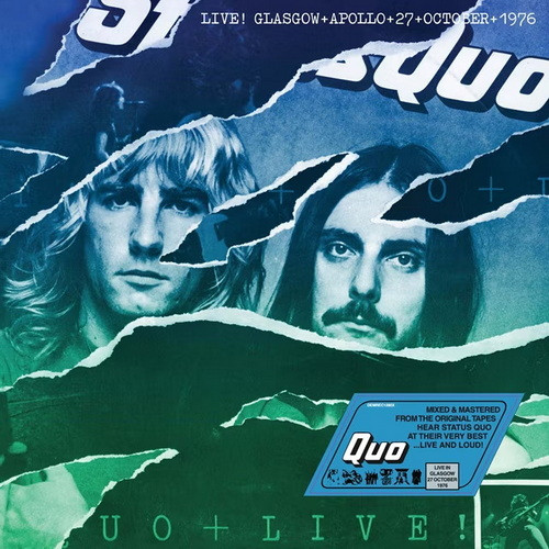 STATUS QUO: Live In Glasgow 27.10.1976 Night 1 (2LP)