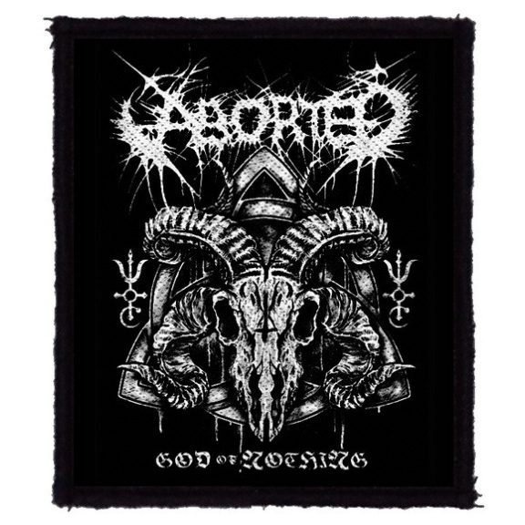 ABORTED: God Of Nothing (8 cm x 9,5 cm) (felvarró) ABORTED: God Of Nothing (8 cm x 9,5 cm) (felvarró)