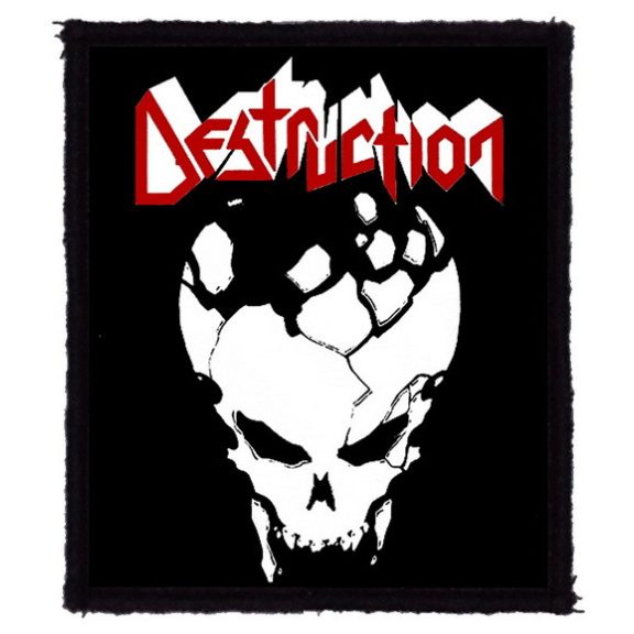 DESTRUCTION: Skull Infernal Overkill (8 cm x 9,5 cm)(felvarró) DESTRUCTION: Skull Infernal Overkill (8 cm x 9,5 cm)(felvarró)