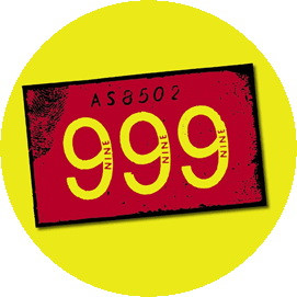 999: Logo (jelvény, 2,5 cm) 