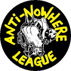 ANTI-NOWHERE LEAGUE: Fist (jelvény, 2,5 cm) 