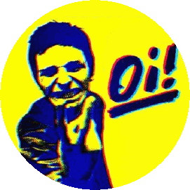 OI: Oi! (jelvény, 2,5 cm) 