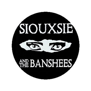 SIOUXSIE AND THE BANSHEES: Eyes (jelvény, 2,5 cm) 