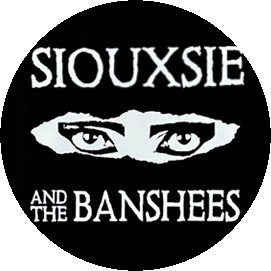 SIOUXSIE AND THE BANSHEES: Eyes (jelvény, 2,5 cm) 