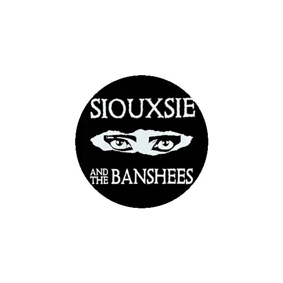 SIOUXSIE AND THE BANSHEES: Eyes (jelvény, 2,5 cm) SIOUXSIE AND THE BANSHEES: Eyes (jelvény, 2,5 cm)