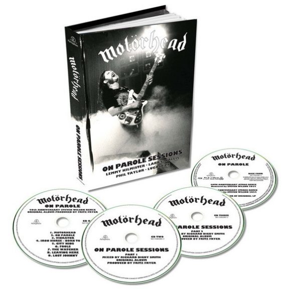 MOTORHEAD: The Complete On Parole Session (3CD + Blu-ray, ltd.) MOTORHEAD: The Complete On Parole Session (3CD + Blu-ray, ltd.)