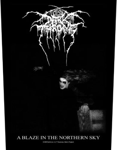 DARKTHRONE: A Blaze In The Northern Sky (hátfelvarró / backpatch)