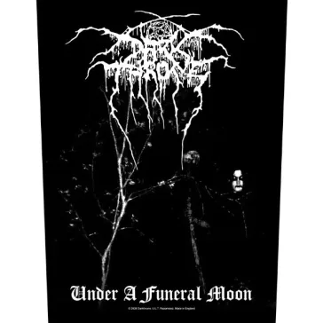 DARKTHRONE: Under A Funeral Moon (hátfelvarró / backpatch)
