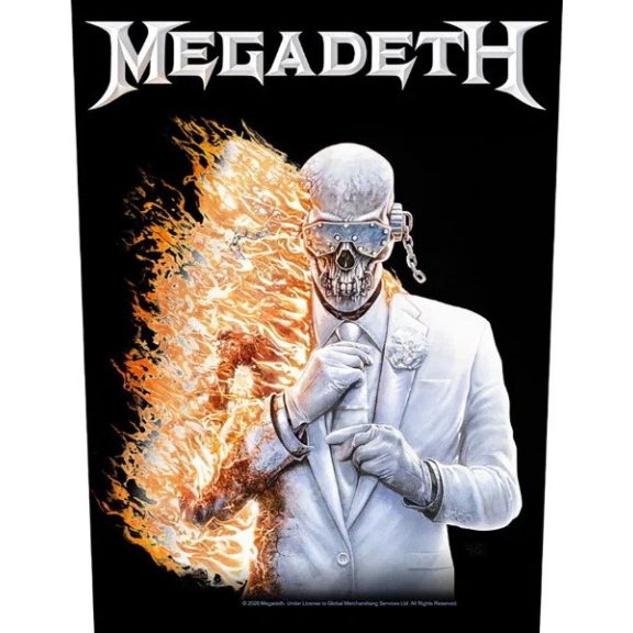MEGADETH: Megadeth (hátfelvarró / backpatch) MEGADETH: Megadeth (hátfelvarró / backpatch)