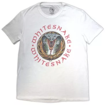 WHITESNAKE: Donnington Snake (white) (póló)