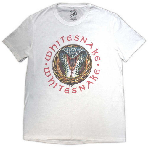 WHITESNAKE: Donnington Snake (white) (póló)