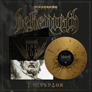 BEHEMOTH: I, Scvlptor (LP, gold black splatter)