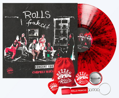 ROLLS FRAKCIÓ: Koncert 1982.09.12 (LP, red/black splatter, 140 gr, ltd.)