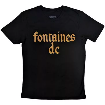 FONTAINES DC: Gothic Logo (póló)