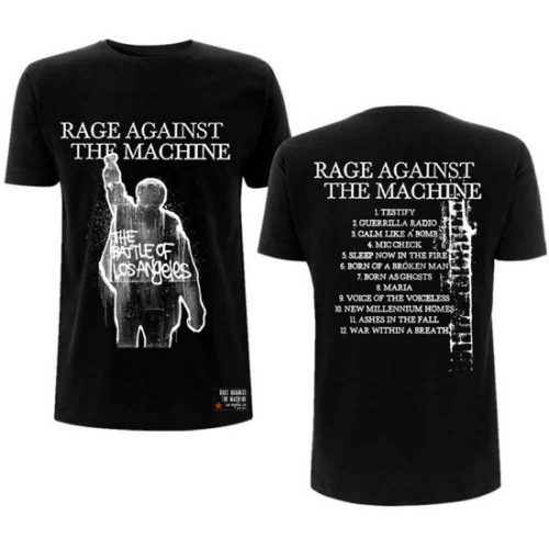 RAGE AGAINST THE MACHINE: BOLA Album Cover (póló)