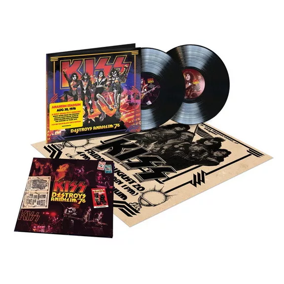 KISS: Destroys Anaheim '76 (2LP)
