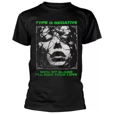 TYPE O NEGATIVE: With My Blood (póló)